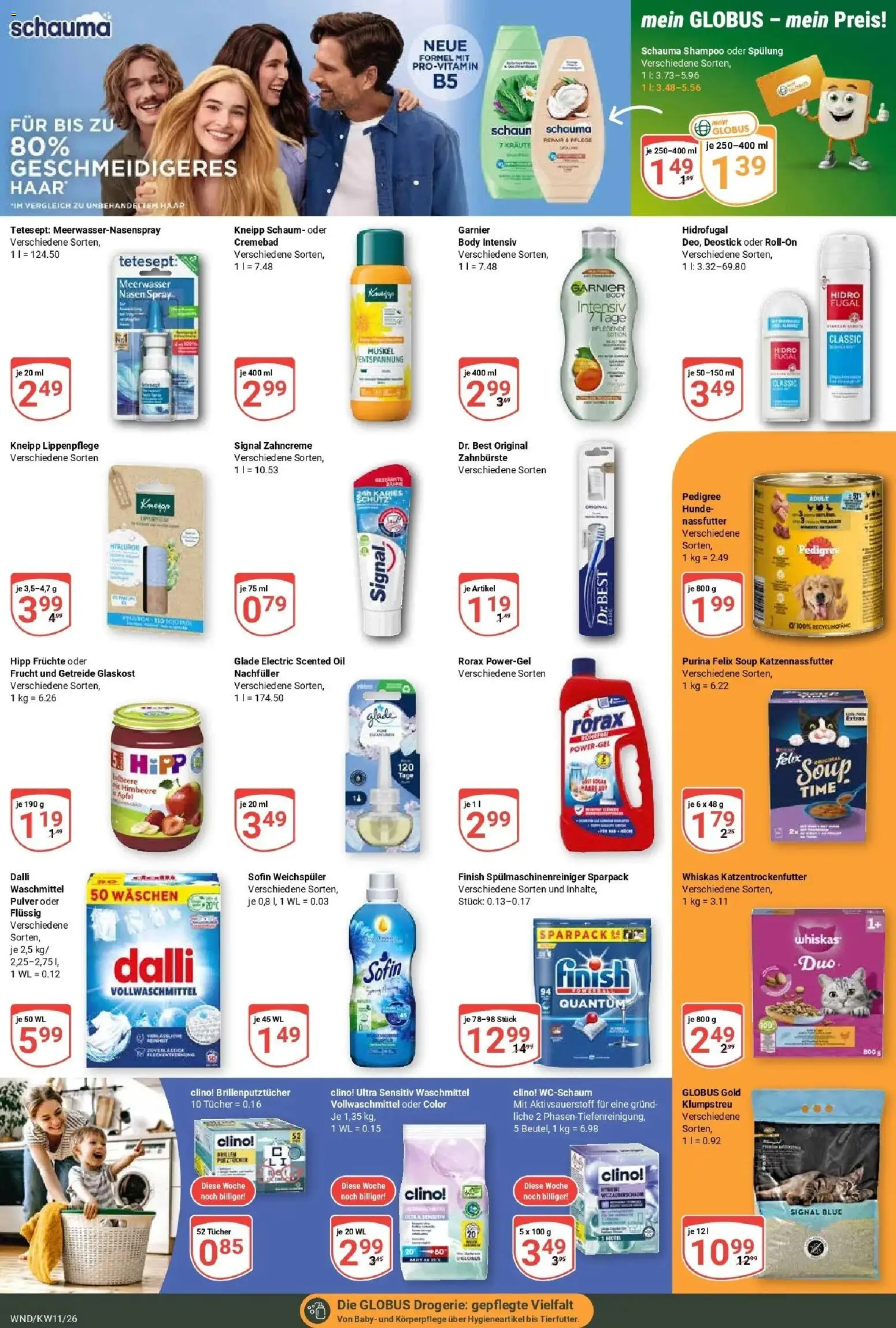 Globus prospekt St. Wendel	 – gültig ab 09.03.2026 | Seite: 20 | Produkte: Äpfel, Zahnbürste, Waschmittel, Whiskas
