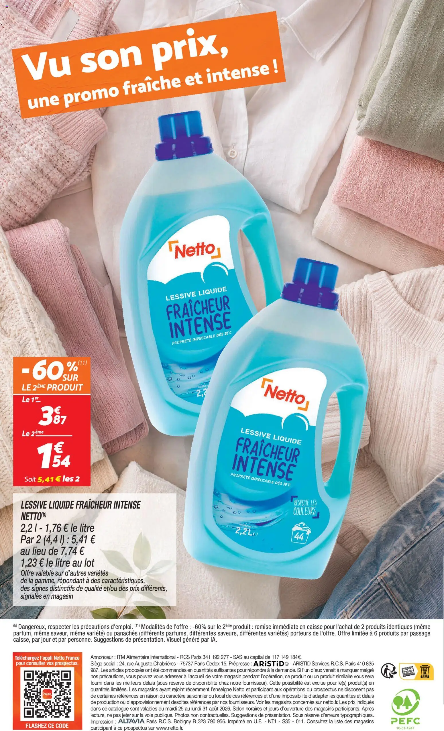 {H1} | Page: 24 | Produits: Lessive Liquide, Impression, Lessive