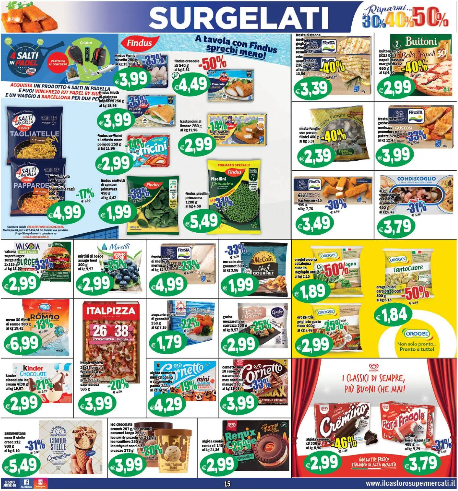 Volantino Il Castoro del 29.05.2026 | Pagina: 15 | Prodotti: Tè, Panna, Pomodoro, Latte