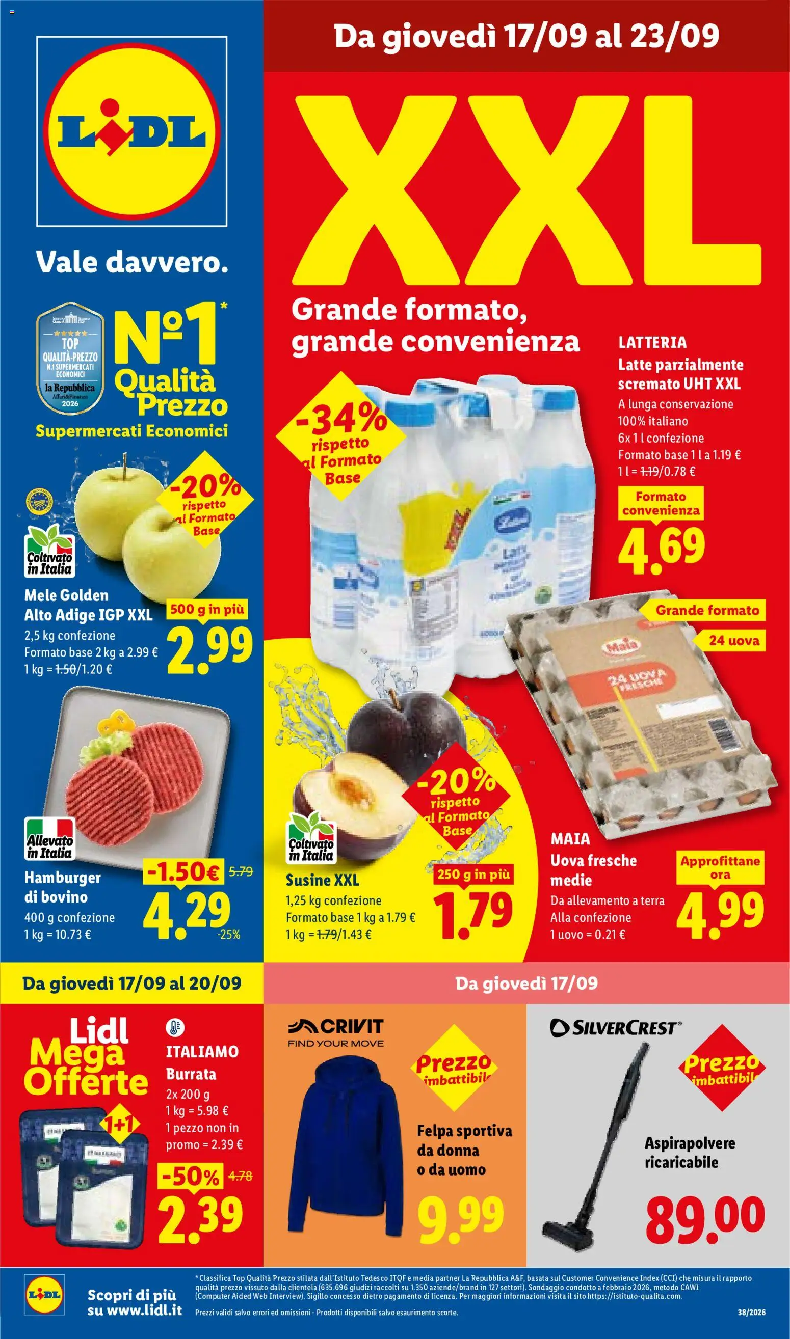 Volantino Lidl del 17/09/2026 | Pagina: 1