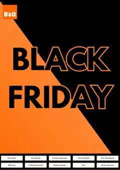Preview of B&Q - Black friday notice valid from 28/10/2026