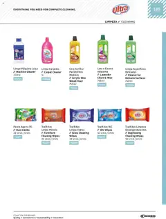 Pré-visualização Recheio AS NOSSAS MARCAS válido de 19/12/2023 | Página: 189 | Produtos: Pó, Limpa móveis, Cera, Limpa vidros