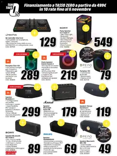 Anteprima del volantino Media World Black Friday valido a partire dal 30/10/2026 | Pagina: 18 | Prodotti: Telecomando, Microfono, Batteria, Illuminazione