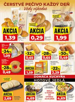 Klas leták platný od 22.06.2026 | Strana: 8 | Produkty: Kuchyňa, Chlieb, Tortilla, Donut