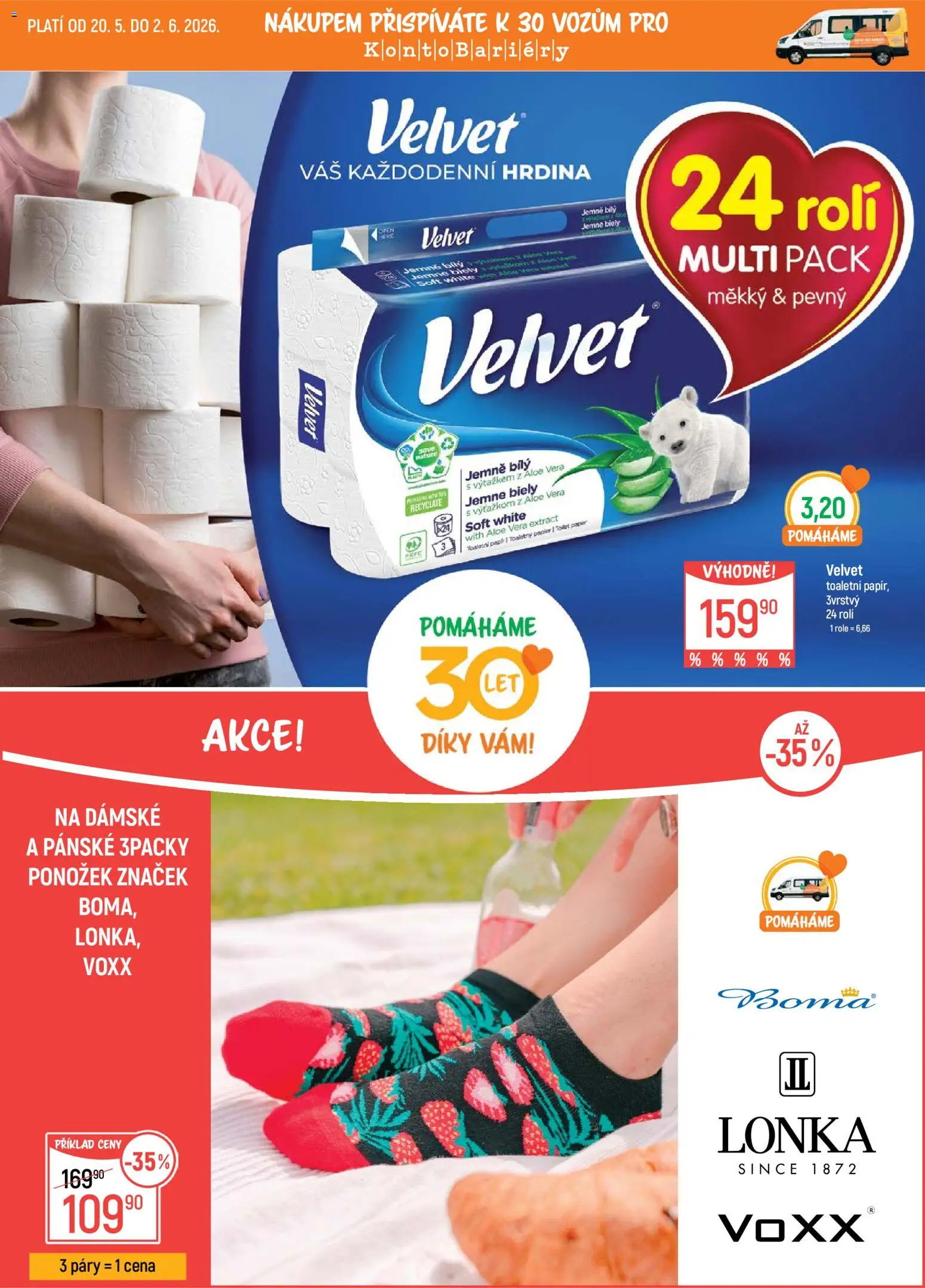 Globus leták - Opava od 20.05.2026 | Strana: 11 | Produkty: Velvet, Aloe vera