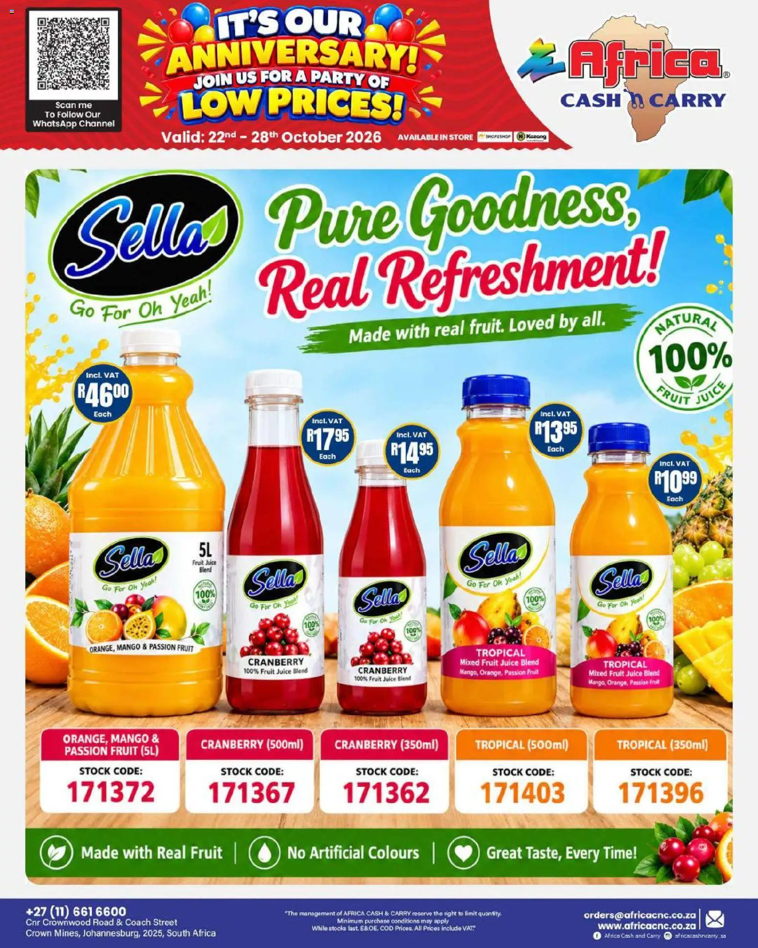 New Africa Cash & Carry catalogue – valid from 22/10/2026 | Page: 25