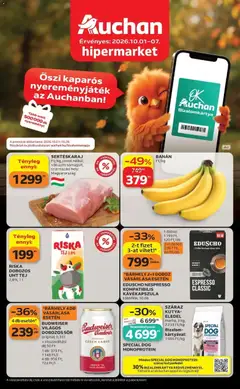 Auchan akciós újság Szolnok - amely érvényes a következő dátumtól: 2026.10.01.