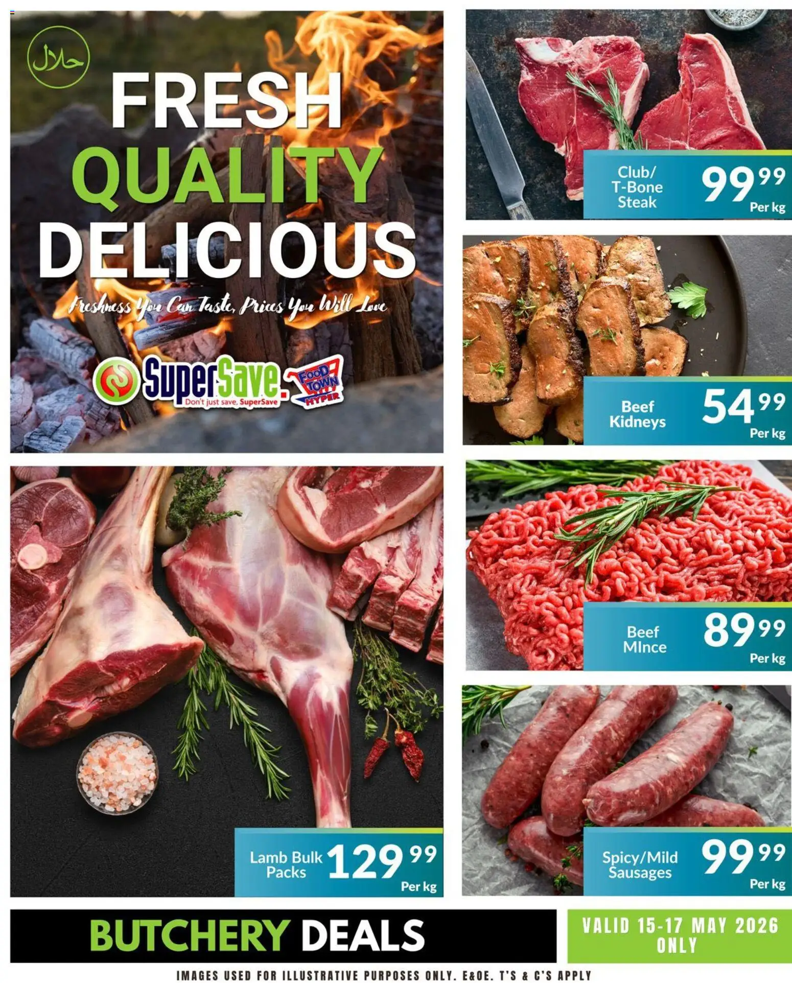 New Super Save catalogue – valid from 15.05.2026 | Page: 2 | Products: Steak, Beef