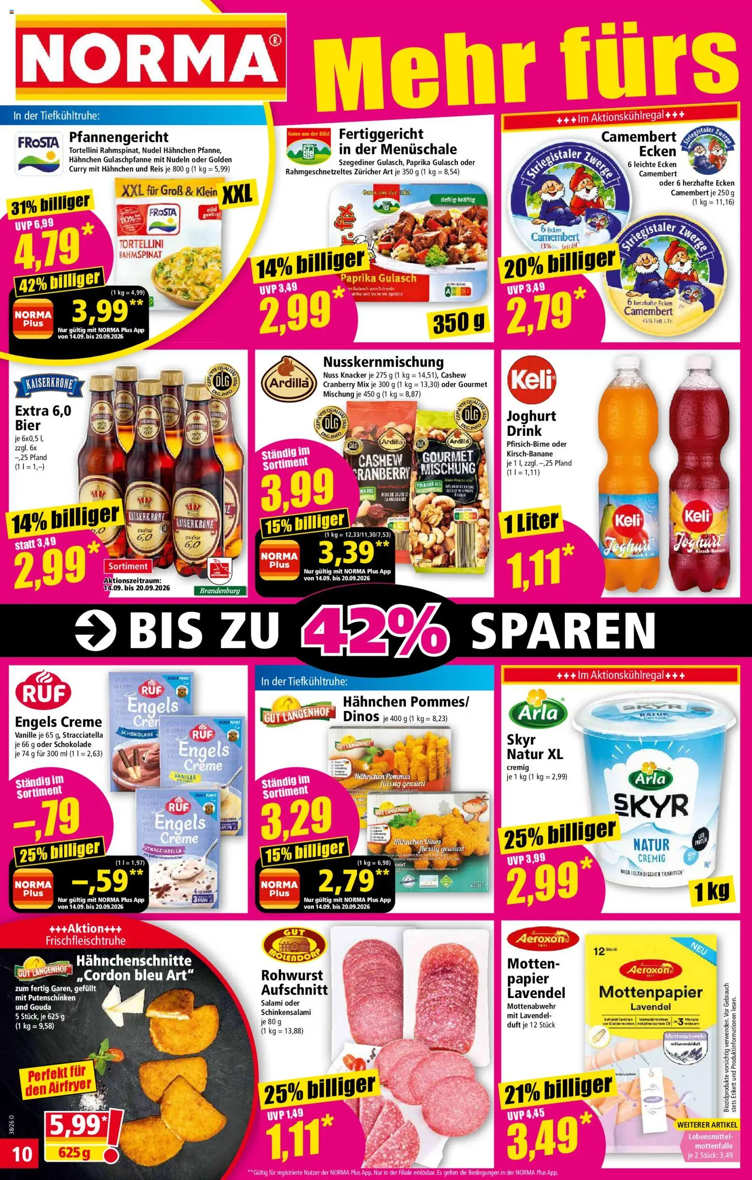 Norma Prospekt – gültig ab 14.09.2026 | Seite: 10