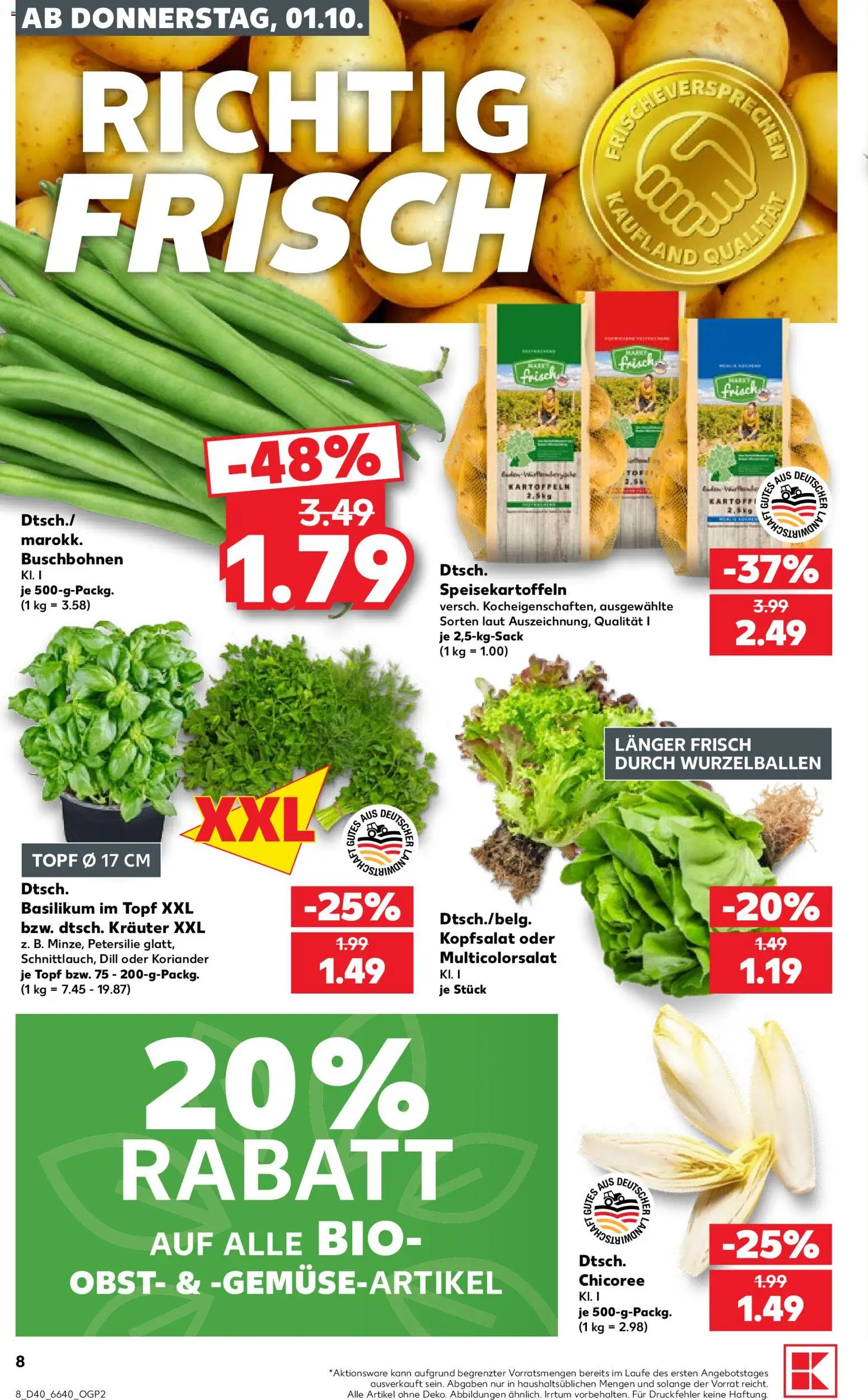 Kaufland Německo leták od 01.10.2026 | Strana: 8