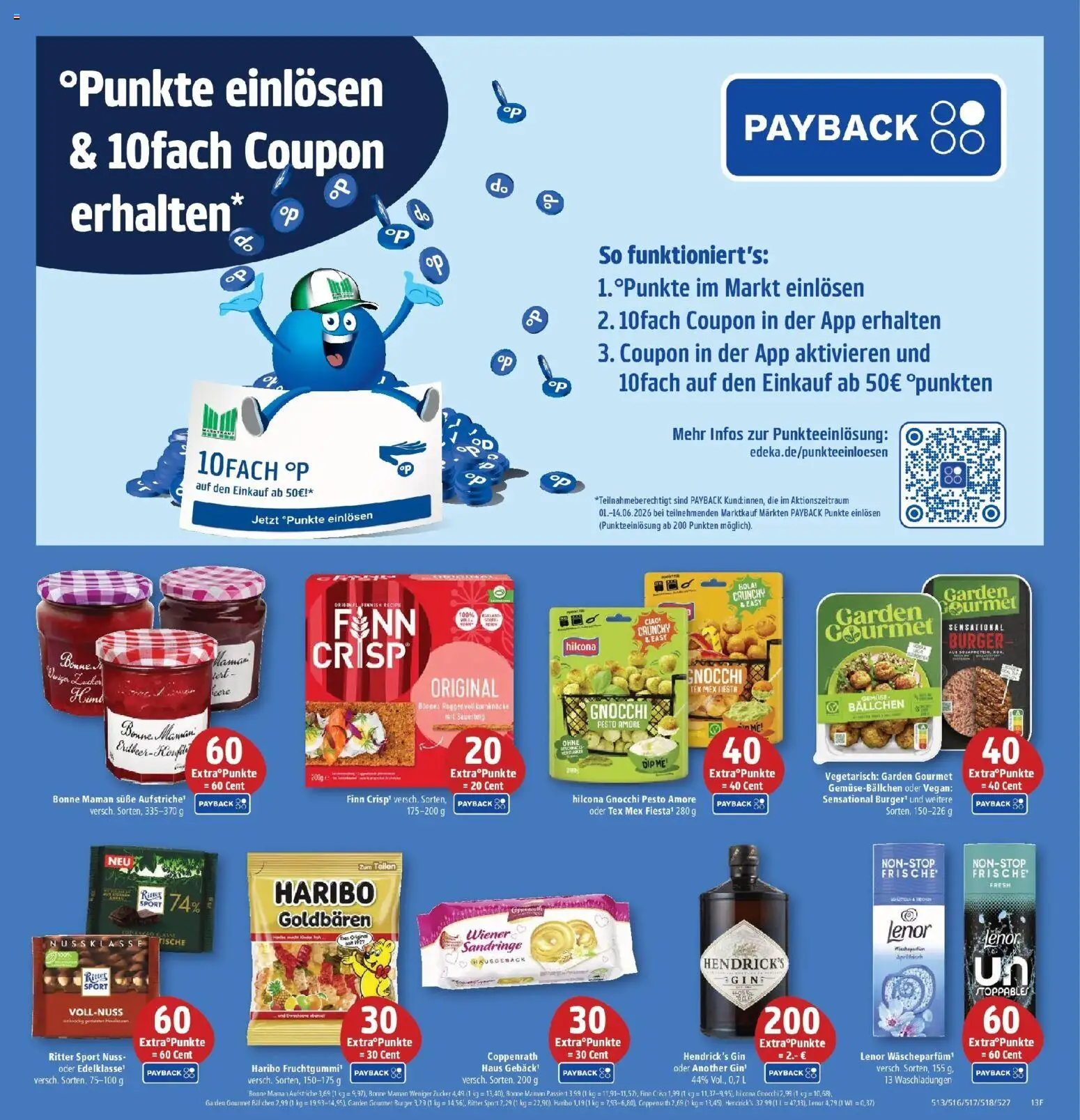 Marktkauf Prospekt Kirchheim – gültig ab 08.06.2026 | Seite: 19 | Produkte: Lenor, Haribo, Ritter sport, Zucker