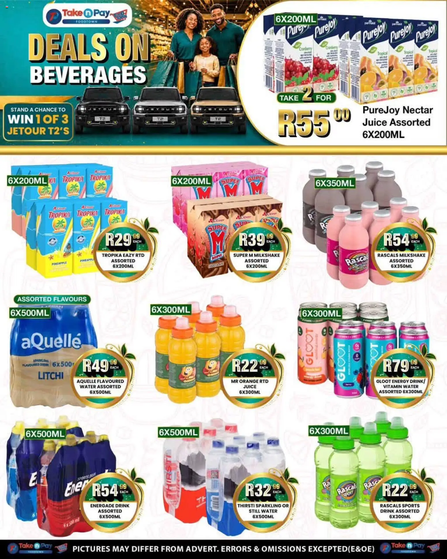 New Take n Pay catalogue – valid from 10/08/2026 | Page: 10 | Products: Beverages, Juice, Pineapple, Water