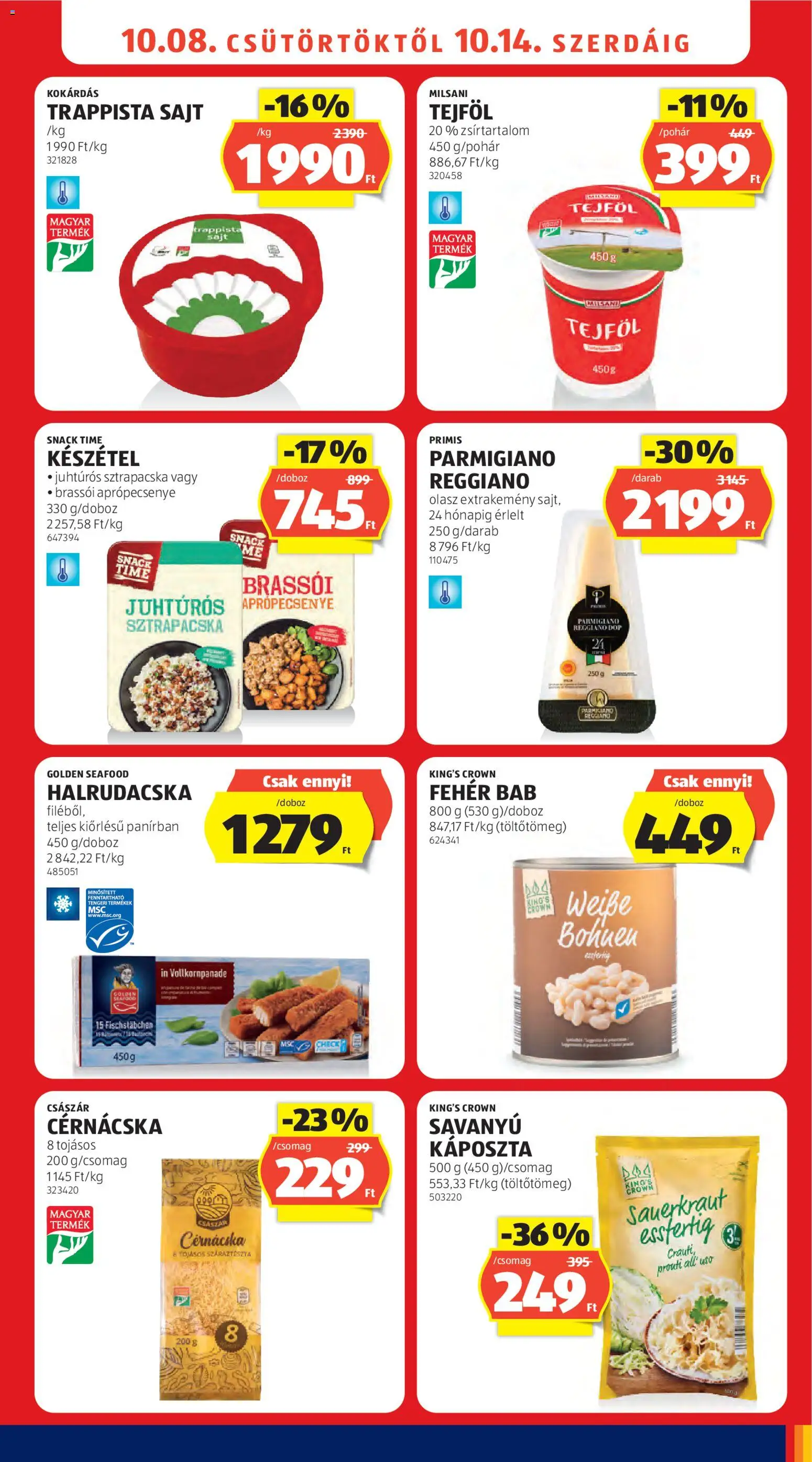 Aldi akciós ujság - amely érvényes a következő dátumtól: 2026.10.08. | Oldal: 9