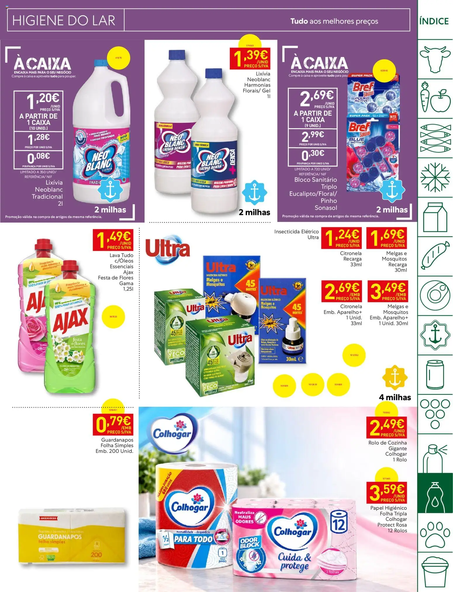 Recheio folheto │ válido de 20/10/2026 | Página: 37 | Produtos: Papel higiénico, Inseticida, Ambientador, Caixa