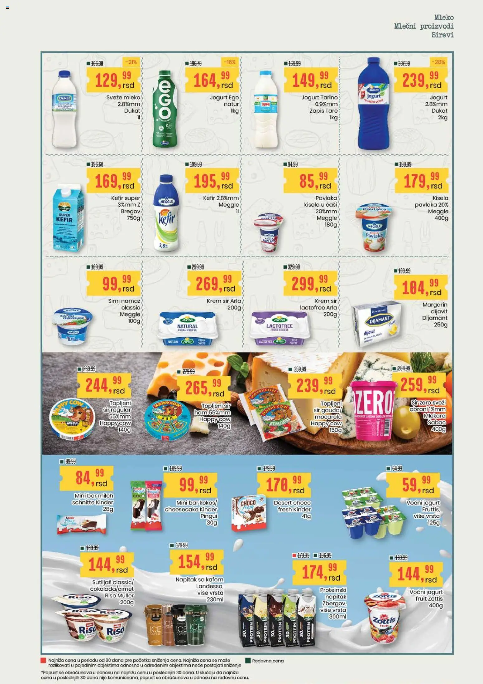 Aroma Market katalog - važi od 23.07.2026 | Strana: 5 | Proizvode: Krem sir, Jogurt, Sveži sir, Krem