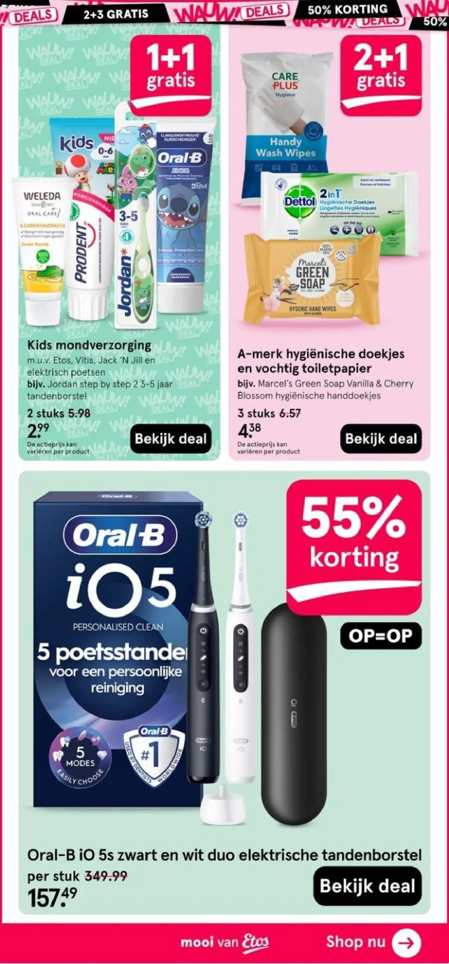 {H1} | Pagina: 47 | Producten: Tandenborstel, Doekjes, Kan, Mondverzorging