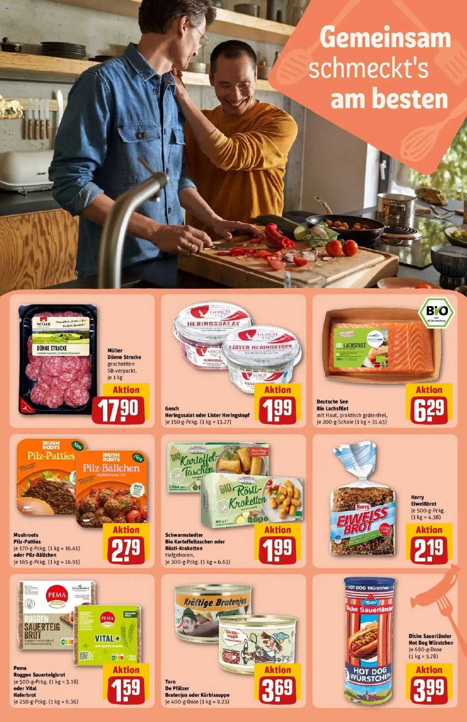 REWE Prospekt ab 05.10.2026 zum Blättern » Angebote | Seite: 24 | Produkte: Taschen, Kürbis, Brot