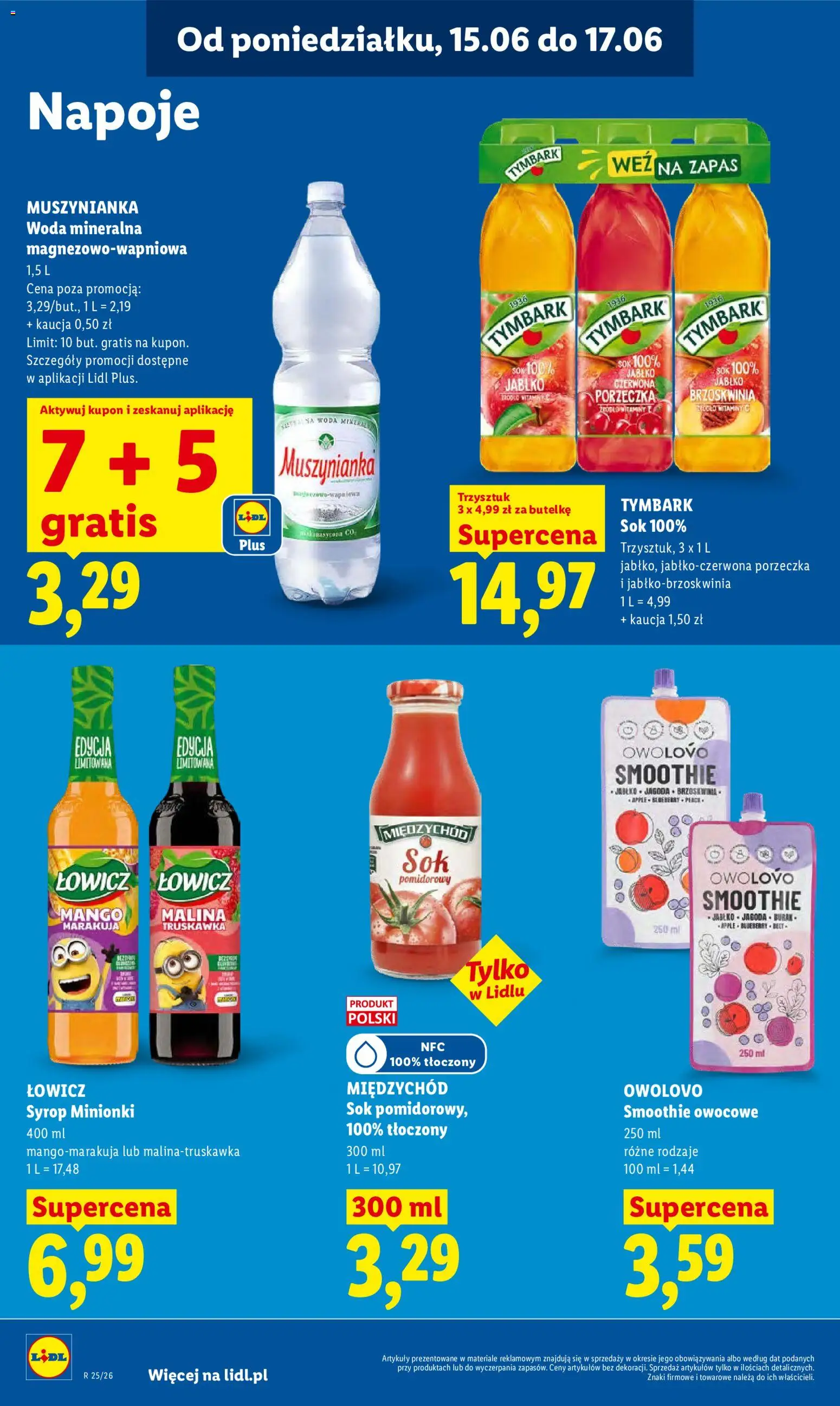 Lidl Polsko leták od 15.06.2026 | Strana: 76 | Produkty: Mango, Apple, Smoothie, Marakuja