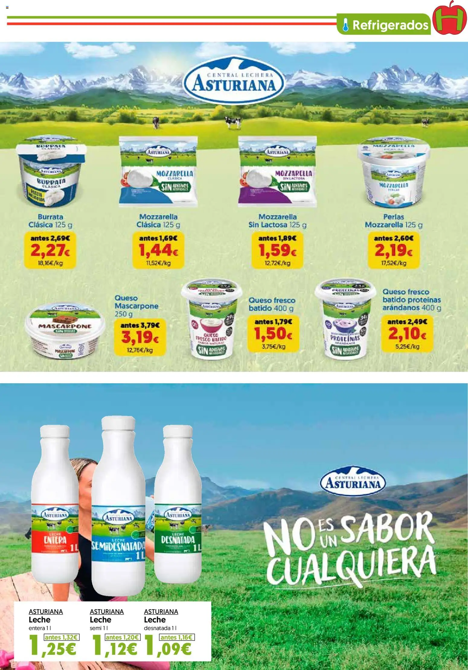 Hiper Usera folleto │ válido desde el 26/08/2026 | Página: 7 | Productos: Leche entera, Burrata, Arándanos, Mascarpone
