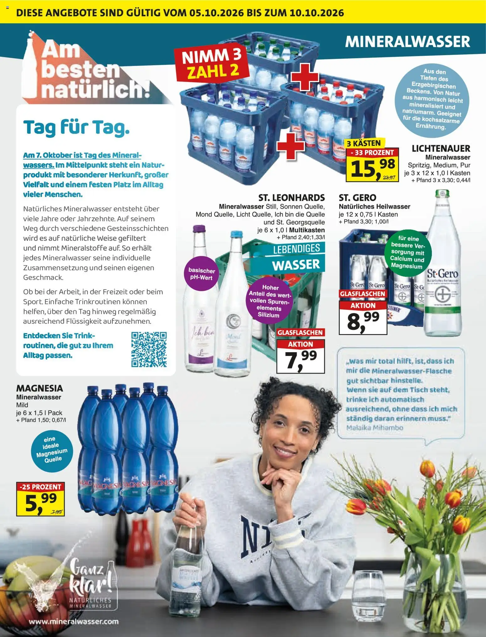 Lösch Depot Prospekt – gültig ab 05.10.2026 | Seite: 4 | Produkte: Tisch, Mineralwasser, Wasser