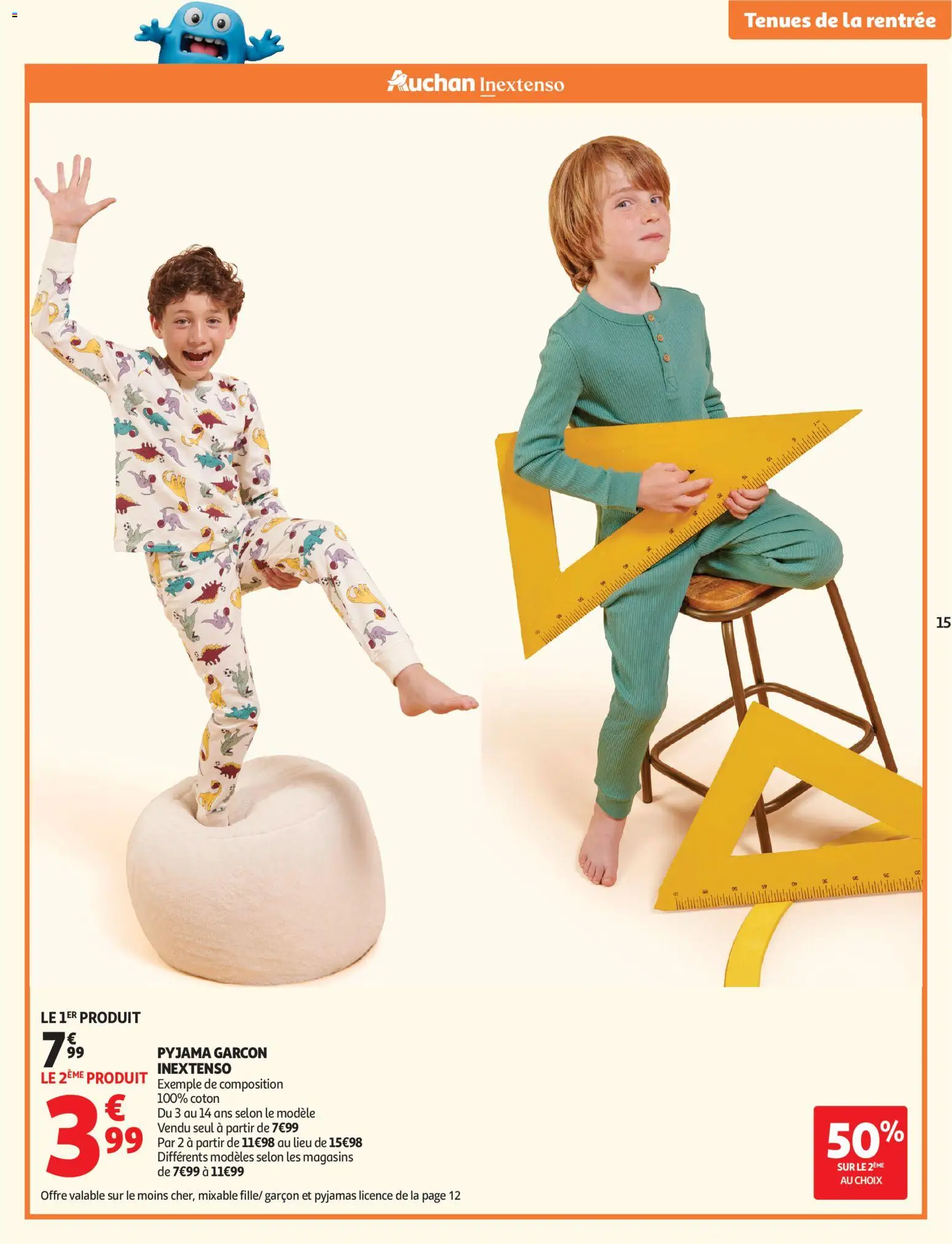 {H1} | Pagina: 15 | Producten: La, Pyjama