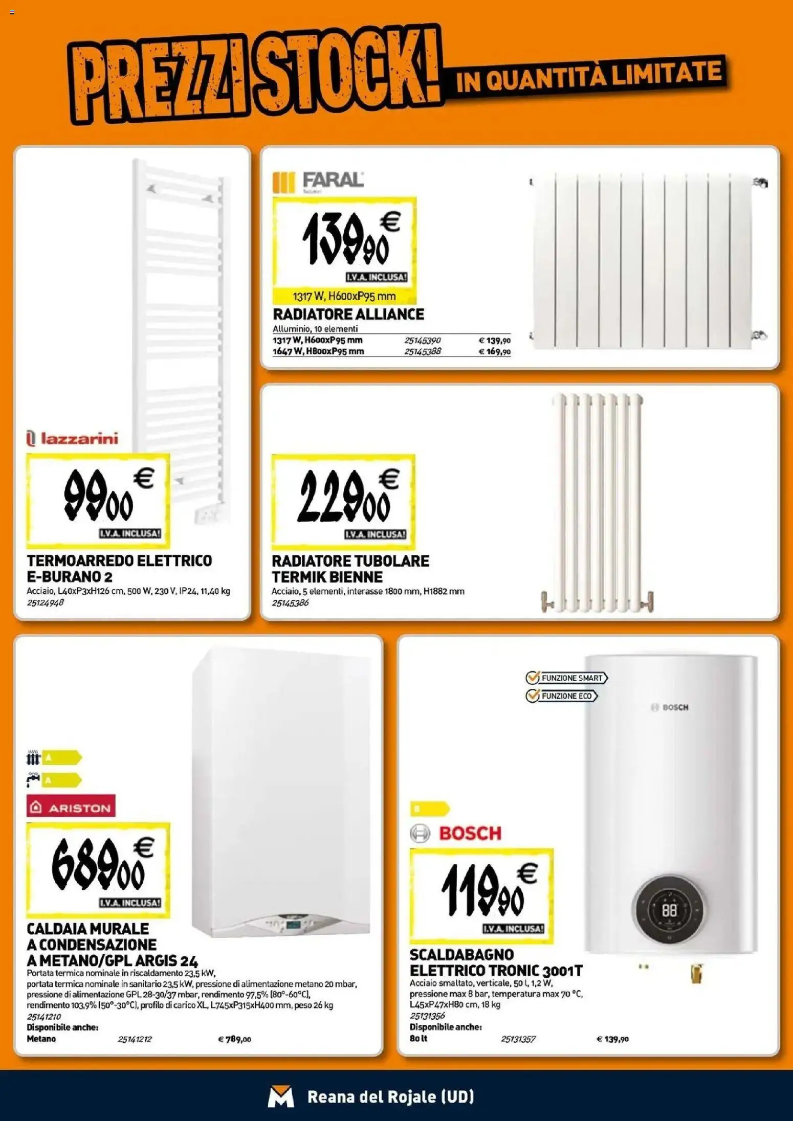 Nuovo TECNOMAT - Straordinari prezzi stock! dal 24/09/2026 > offerte anteprima 🛍️ | Pagina: 6 | Prodotti: Scaldabagno, Caldaia