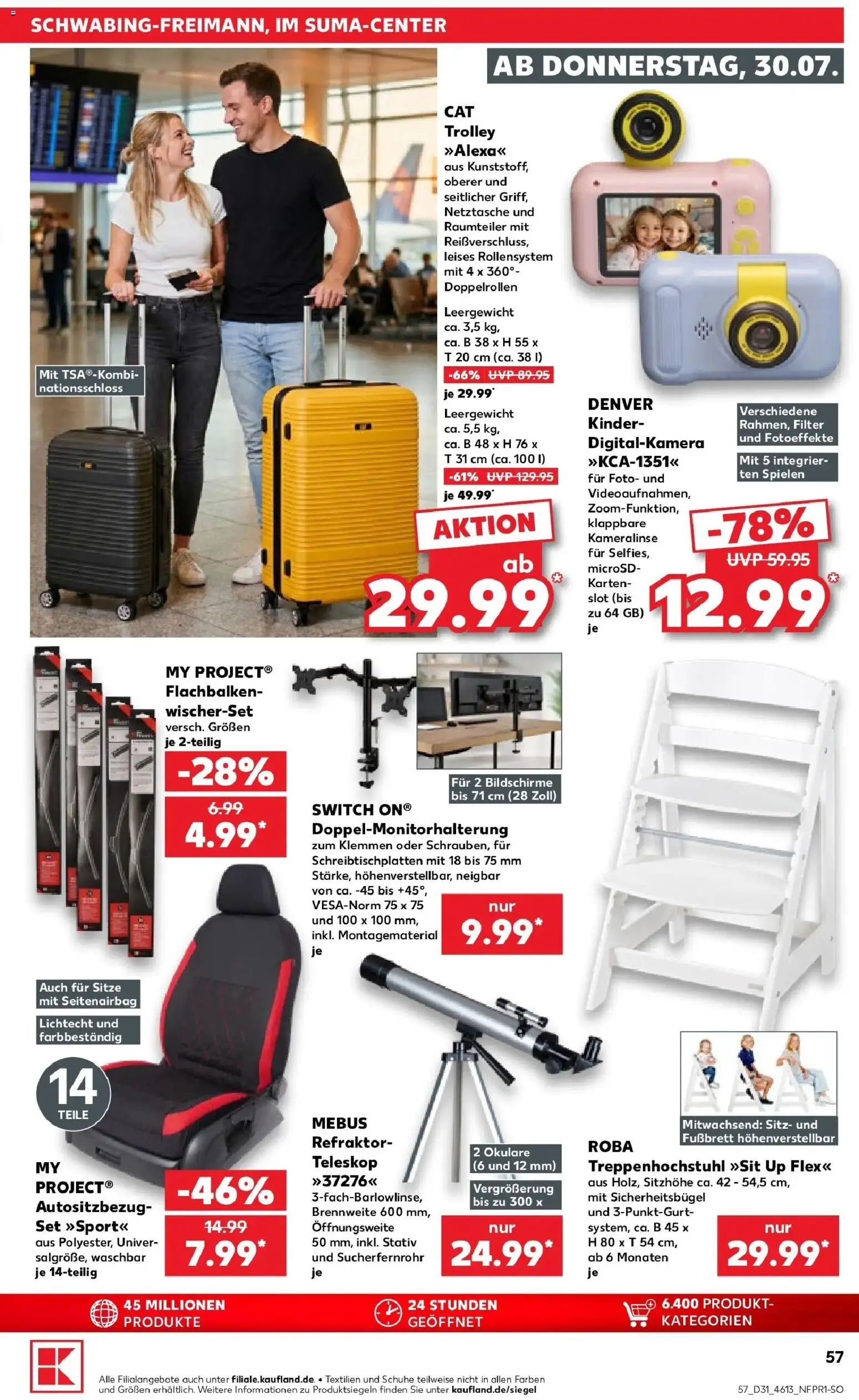 Kaufland Prospekt München – gültig ab 27.07.2026 | Seite: 66 | Produkte: Raumteiler, Digitalkamera, Stativ