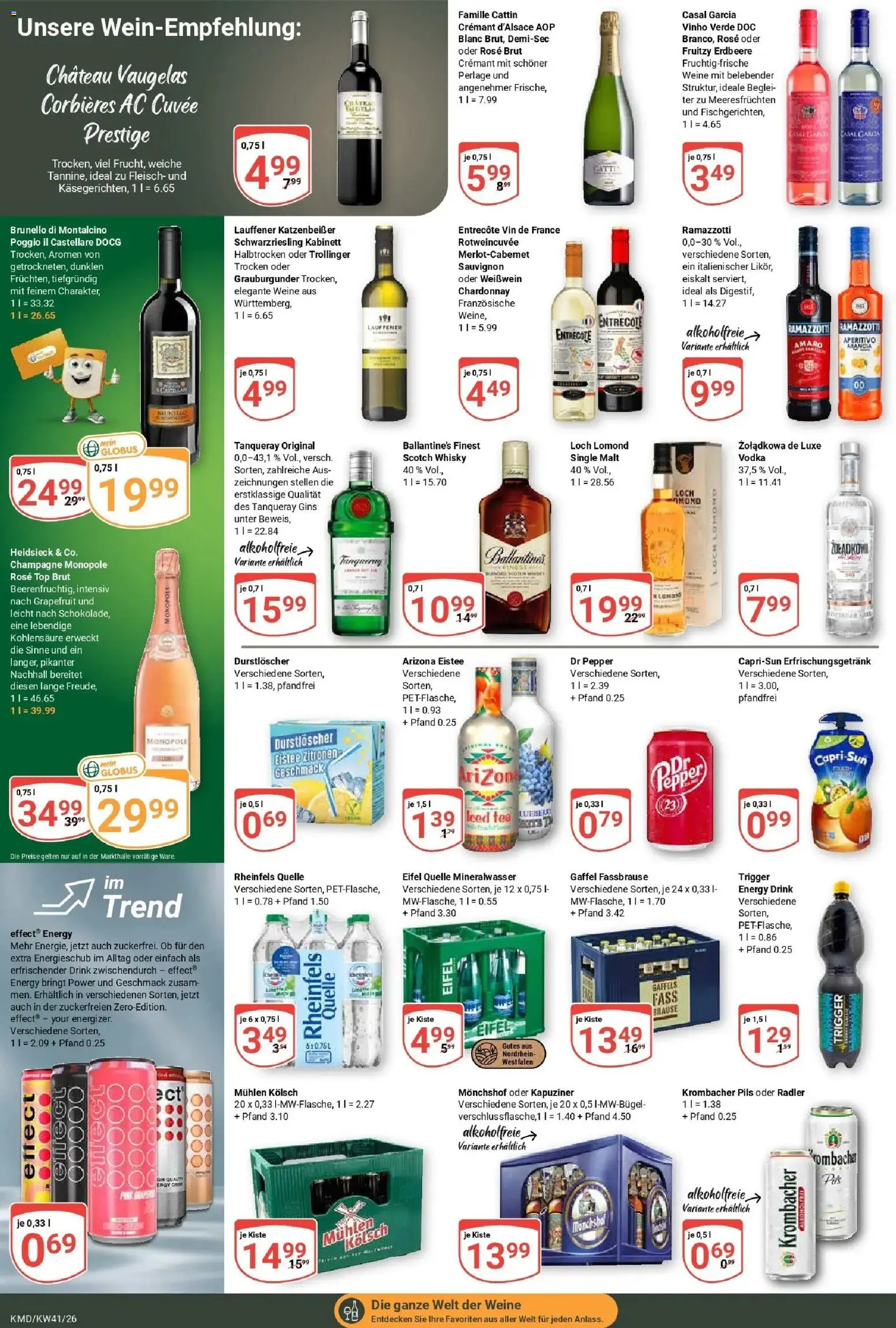 Globus Prospekt Köln (ab 05.10.2026) » Angebote online | Seite: 20 | Produkte: Top, Pils, Entrecote, Fleisch