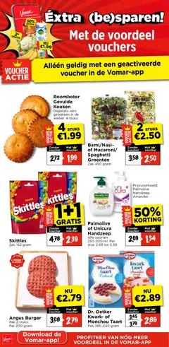 Vomar folder - Voorbeeld van een folder van Vomar, geldig van 21-06-2026 | Pagina: 8 | Producten: Taart, Kwark, Zak, Skittles