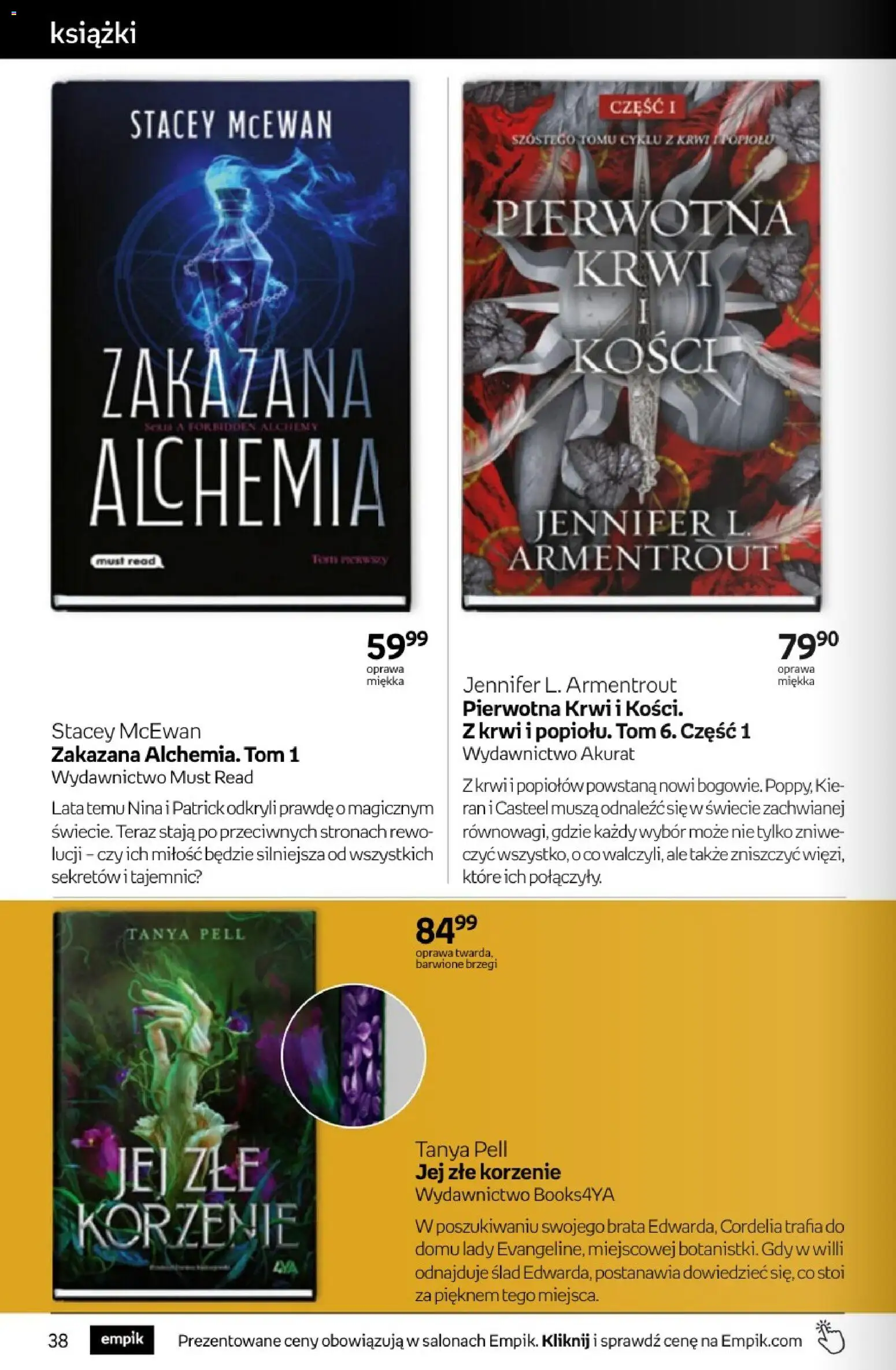 Empik promocje - Tom kultury Książki od 14.10.2026 | Strona: 38 | Produkty: Książki