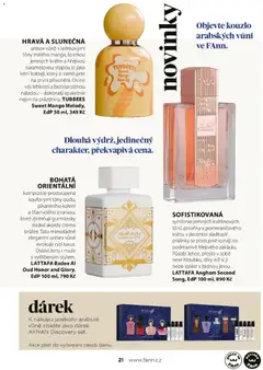 Náhled letáku FAnn parfumerie katalog Léto 2026 od 01.06.2026 | Strana: 21 | Produkty: Mango, Koření, Sladkosti, Rýži