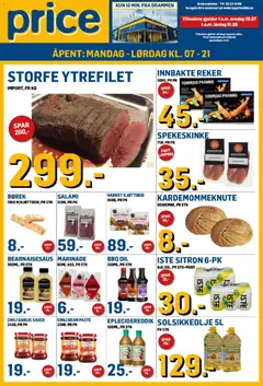 Forhåndsvisning av Price Lagerbutikk kundeavis gyldig fra 29/07/2026