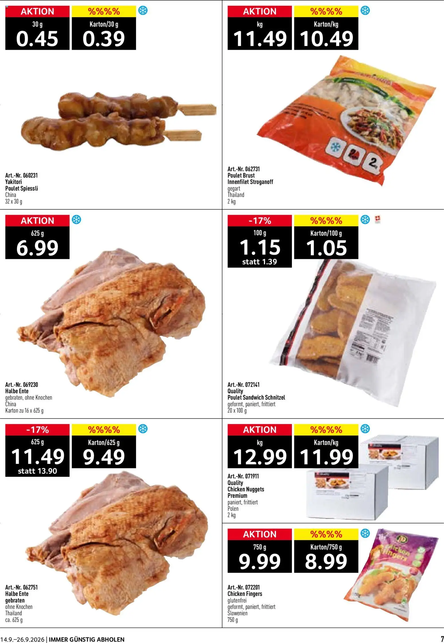 Prodega Aktionen Take Away – gültig ab 14.09.2026 | Seite: 7