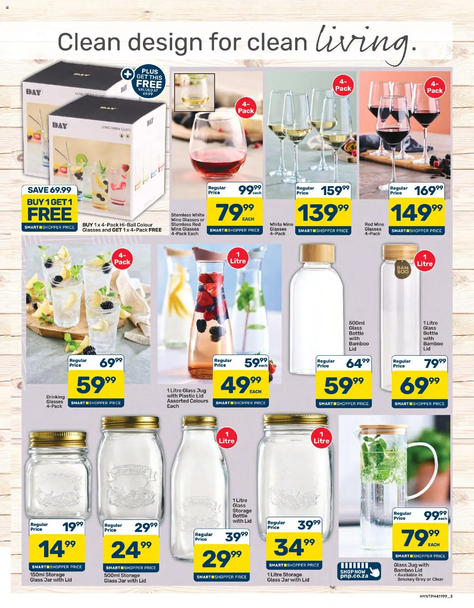 New Pick n Pay catalogue – valid from 20/07/2026 | Page: 3 | Products: Glasses, Wine