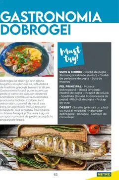 Ofertele Metro valabile de la 01.08.2025 | Pagină: 63 | Produse: Borș, Pește, Compot, Legume