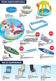 Inpos katalog akcije – veljaven od 04.06.2026 | Stran: 4 | Izdelki: Sup, Napihljiva blazina, Blazina, Miza