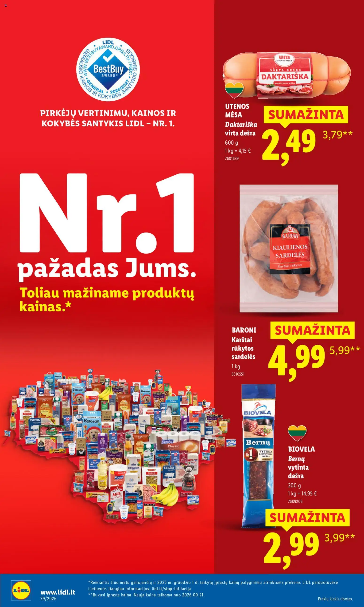 LIDL akcijos nuo 2026.09.21 | Puslapis: 12