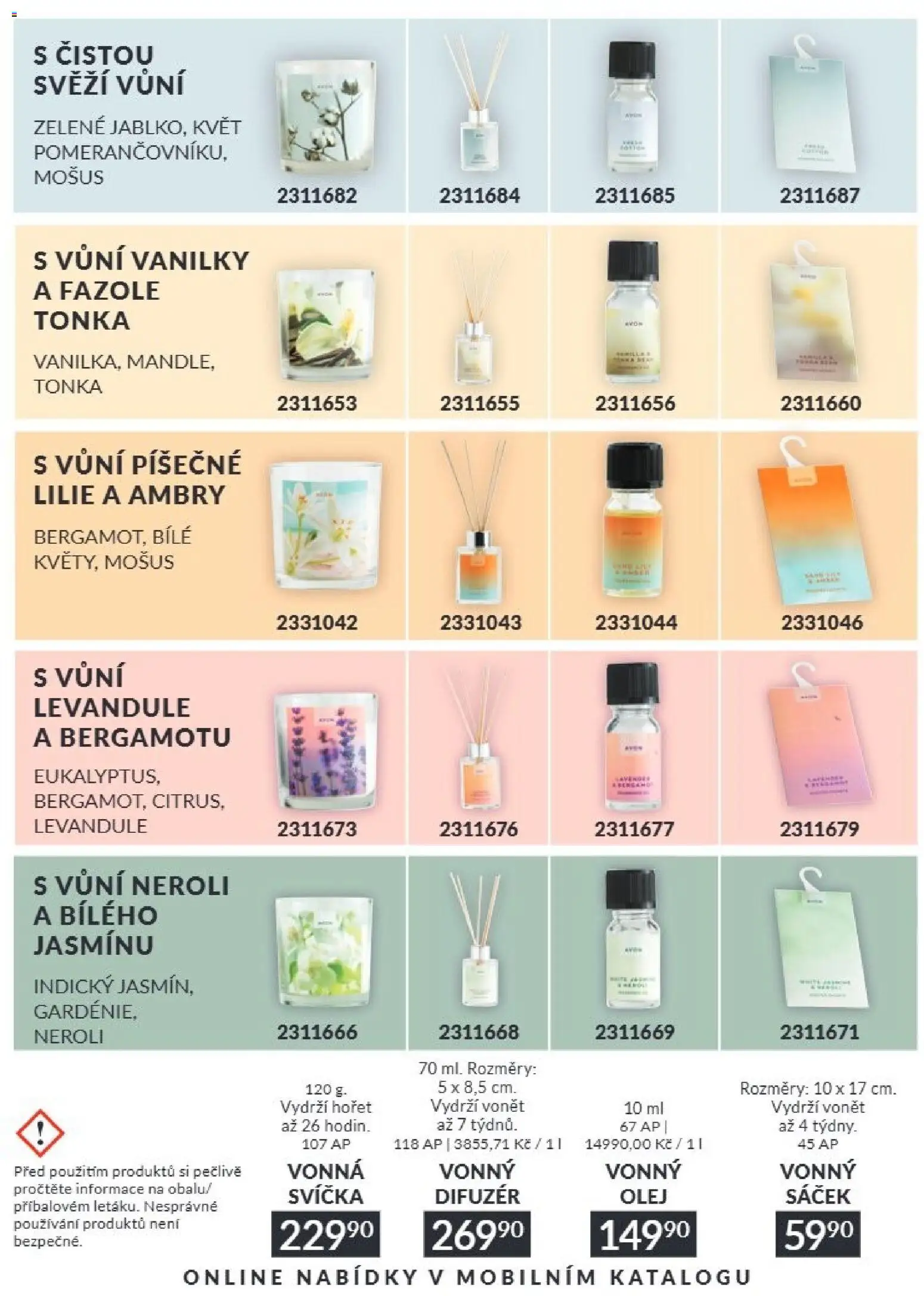Avon Katalog 08/2026 od 01.08.2026 | Strana: 201 | Produkty: Olej, Svíčka, Fazole, Sáček