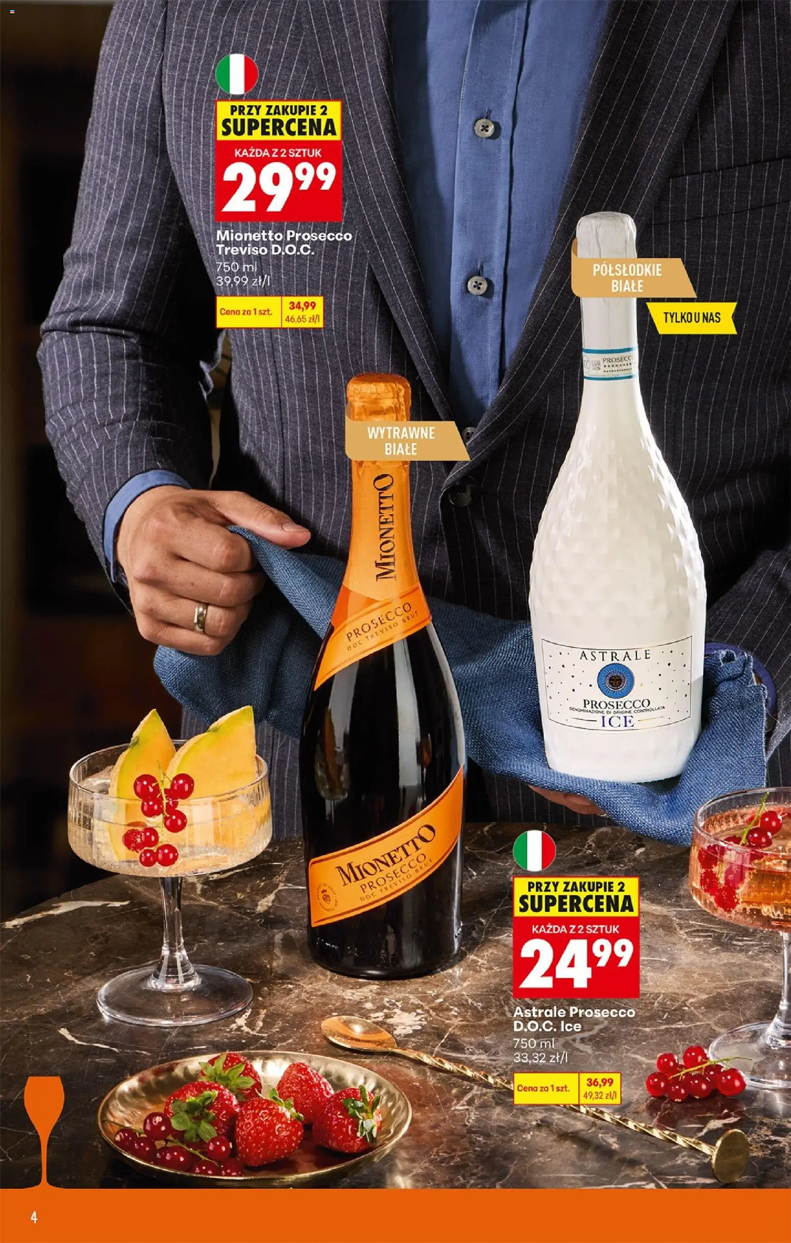 Biedronka Polsko leták - Czas na toast od 15.06.2026 | Strana: 6 | Produkty: Prosecco, Mionetto, Prosecco Treviso, Prosecco DOC
