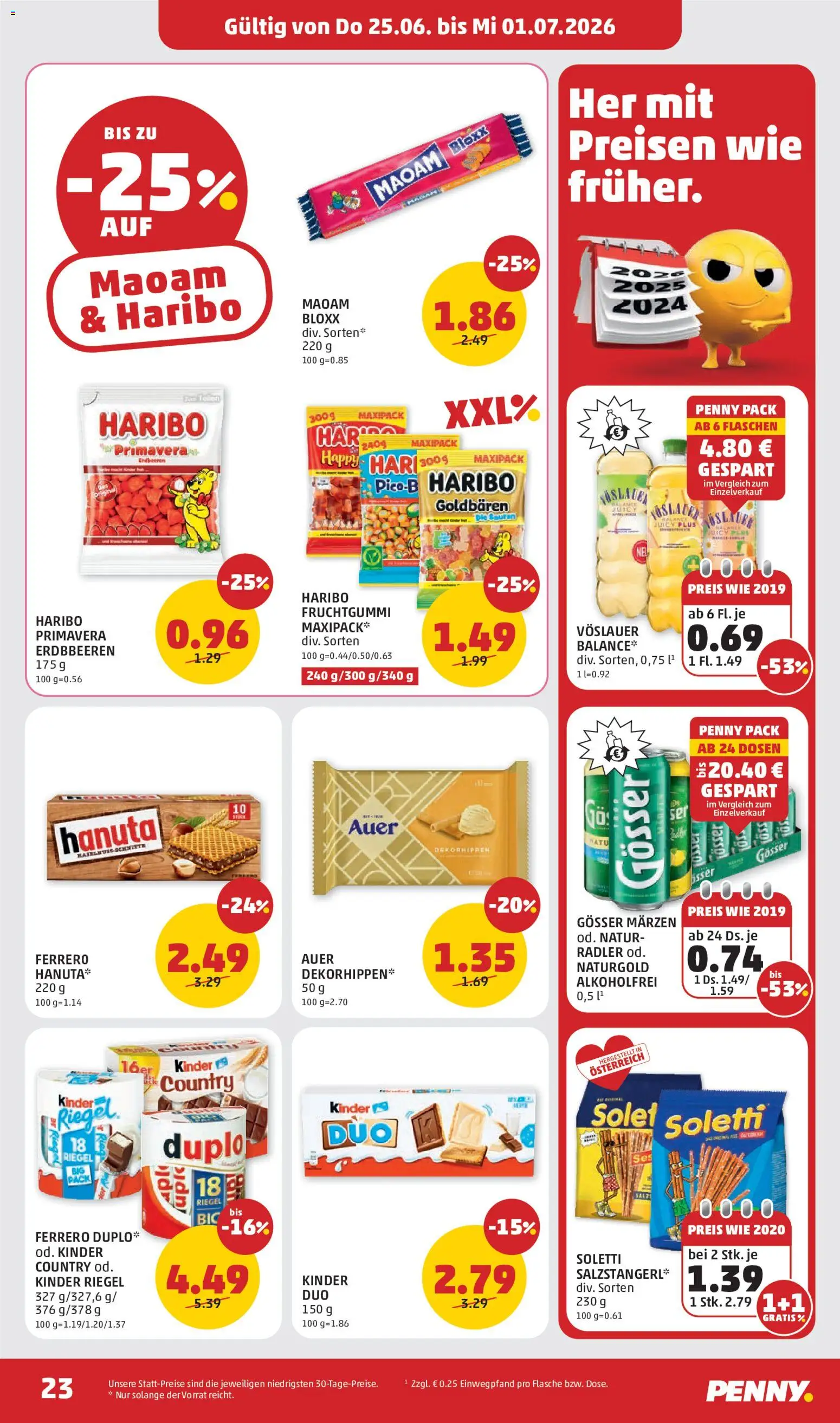 Penny Markt Flugblatt gültig ab 25.06.2026 | Seite: 23