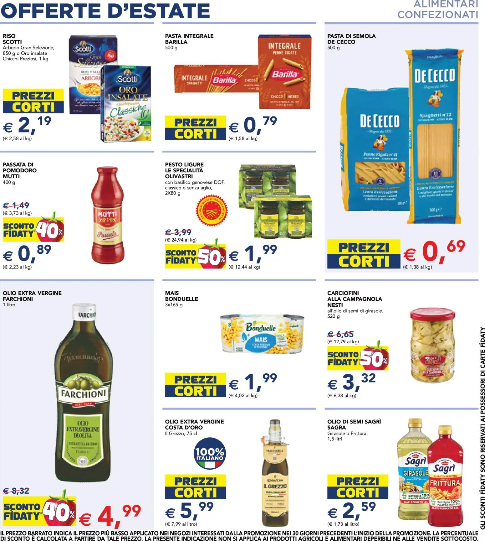 Volantino Esselunga S del 16/07/2026 | Pagina: 4 | Prodotti: Riso, Pomodoro, Pesto, Basilico