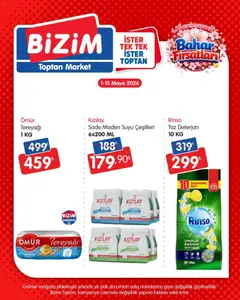 01.05.2026 tarihinden itibaren geçerli olan Bizim Toptan kataloğu önizlemesi