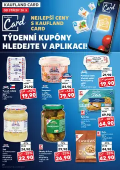 Náhled letáku Okurky 6-9 cm, ve sladkokyselém nálevu 670 g/360 g od 20.05.2026 | Strana: 20