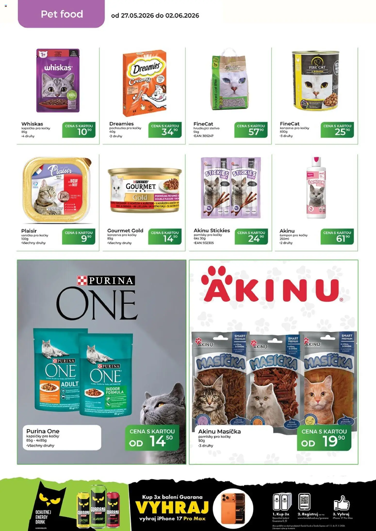 Tamda Foods leták od 27.05.2026 | Strana: 50 | Produkty: Gourmet, Purina, Gourmet Gold, Iphone