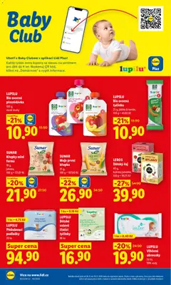 Náhled letáku LEROS Dětský čaj, 40 g, bylinný/jahůdka, 100 g = 99,75 Kč od 29.09.2026 | Strana: 38 | Produkty: Vlhčené ubrousky, Čaj, Přebalovací podložky, Křupky