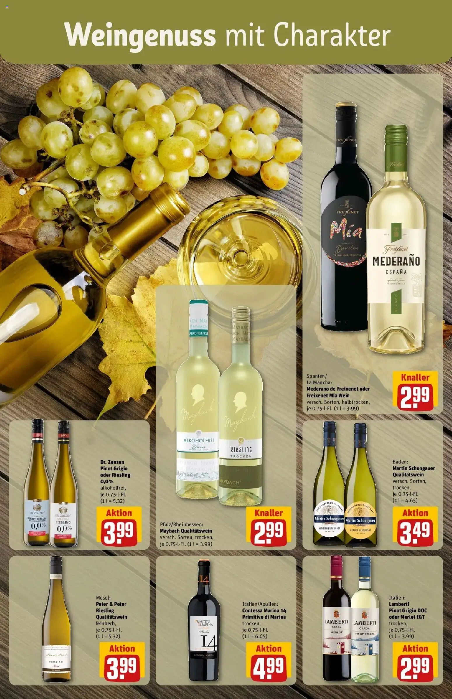 REWE Prospekt ab 12.10.2026 zum Blättern » Angebote | Seite: 23 | Produkte: Freixenet, Merlot, Freixenet mederano, Wein