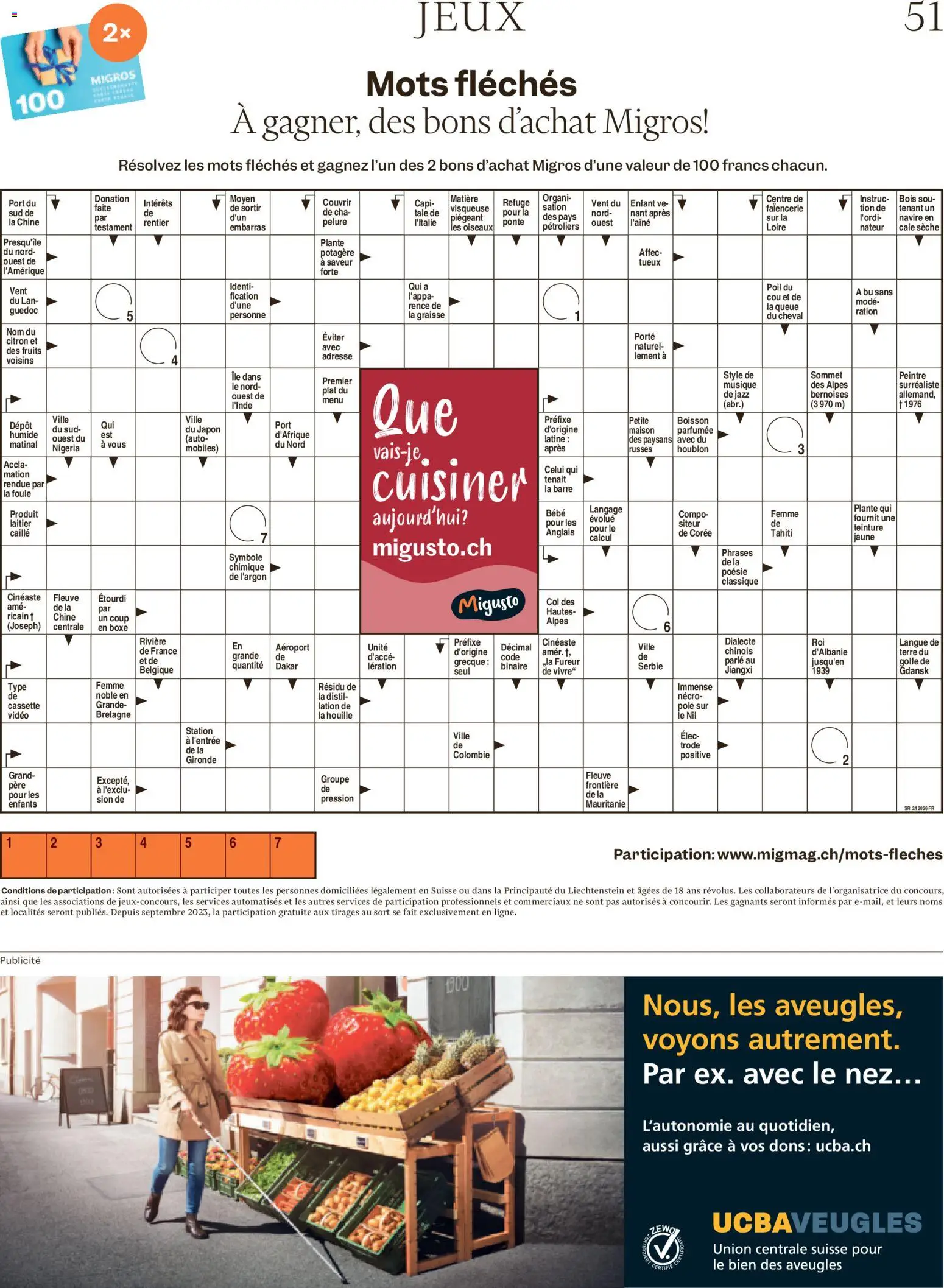 Migros aktionen Magazine FR – gültig ab 10.06.2026 | Seite: 51 | Produkte: Video