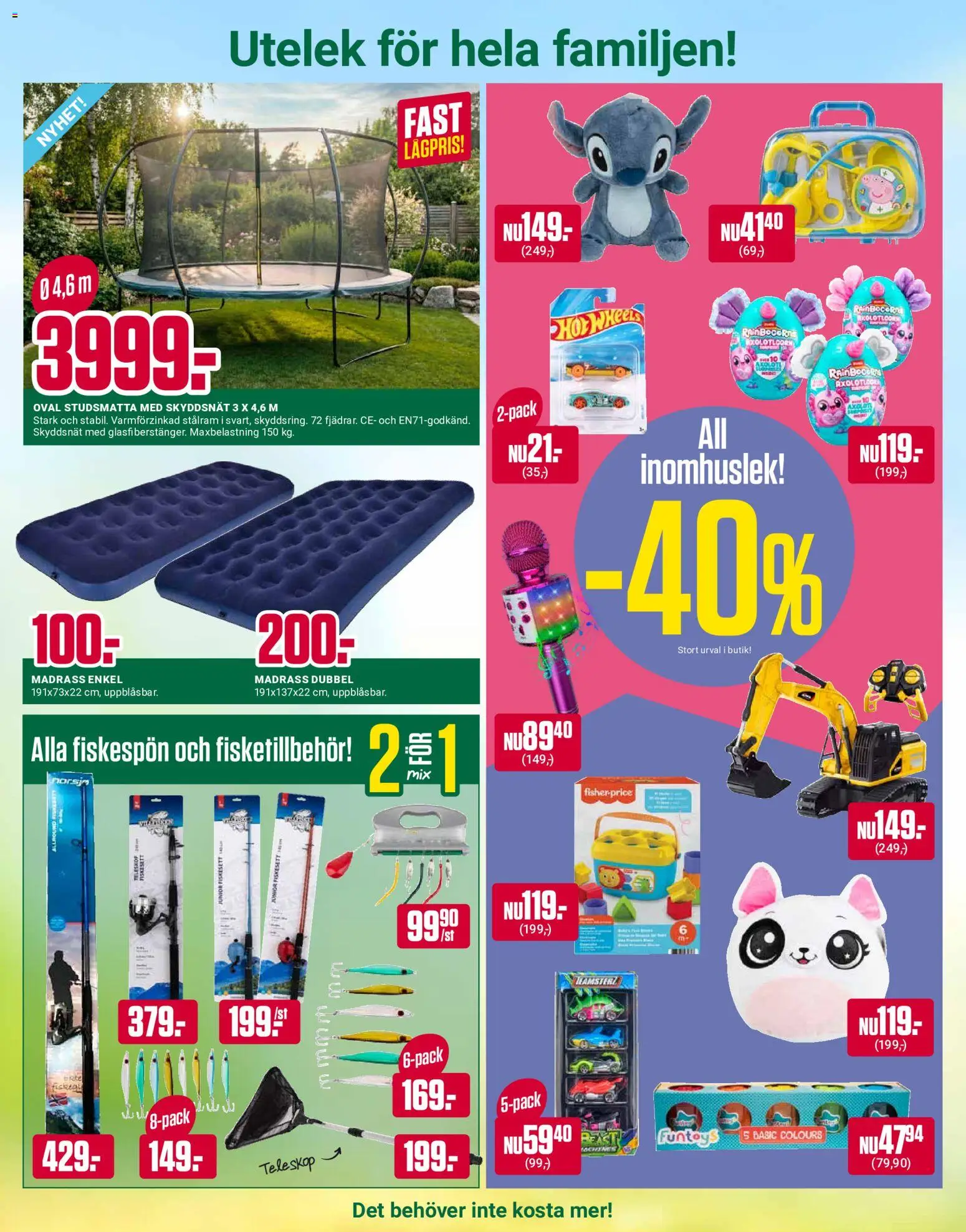 ÖoB reklamblad aktuell från 18.05.2026 | Sida: 7 | Produkter: Madrass