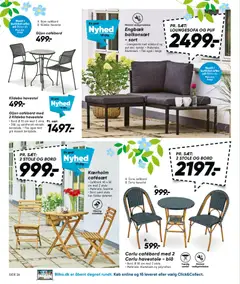 Bilka - Havemøbler 2026 gyldig fra 27.03.2026 | Side: 26 | Produkter: Bord, Havestole, Puf