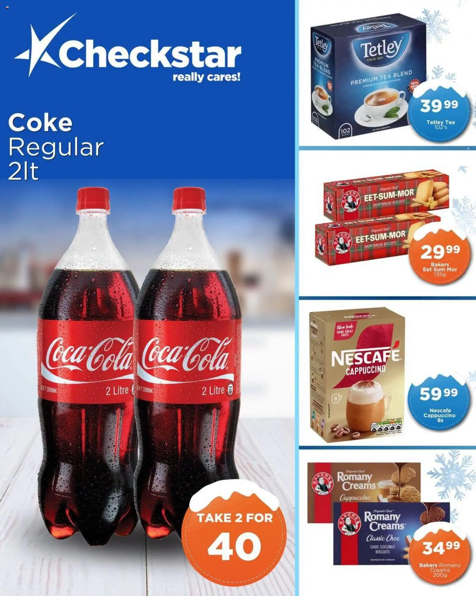 New Check Star catalogue – valid from 24/08/2026 | Page: 7 | Products: Coke, Biscuits, Tea